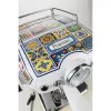 Ariete 1389 Positano máquina de café, 850 W, capacidade do depósito 0,9 l, filtro para 1 ou 2 chávenas, bandeja de recolha de gotas, espumador de leite
