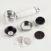 Ariete 1389 Positano máquina de café, 850 W, capacidade do depósito 0,9 l, filtro para 1 ou 2 chávenas, bandeja de recolha de gotas, espumador de leite