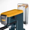 Ariete 1399 máquina de café expresso, para café moído e pastilhas ESE, 1300 W, capacidade de 1,1 l, pressão de 15 bar, filtro para 1, 2 chávenas e pastilhas ESE, cappuccino, amarelo