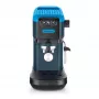 Ariete 1399 máquina de café expresso, para café moído e pastilhas ESE, 1300 W, capacidade de 1,1 l, pressão de 15 bar, filtro para 1, 2 chávenas e pastilhas ESE, cappuccino, azul