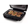 Ariete 4635 Air Fryer Grill, fritadeira de ar quente e grelhador, grelhador de bife, 1700 W, capacidade 8 l, fritar e grelhar, 8 funções de cozedura, temporizador, preto