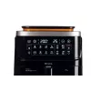 Ariete 4636 fritadeira de ar quente com função de vapor + grelhador, 1700W, função de desidratação, 10 funções de cozedura, cesto transparente, temporizador, preto