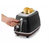 De’Longhi 2103.BK 6 2 fatias 900 W preto