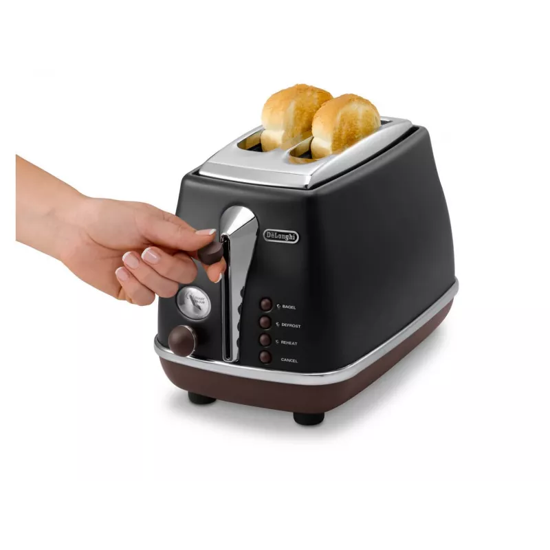 De’Longhi 2103.BK 6 2 fatias 900 W preto