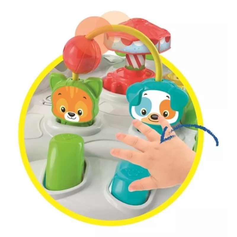 Clementoni Baby Park mesa de atividades, 1 ano(s), com som, multicolor