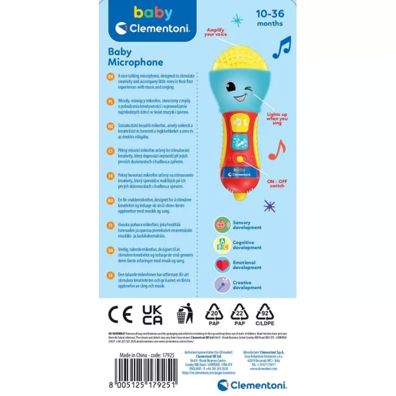 Baby 17925 brinquedo musical