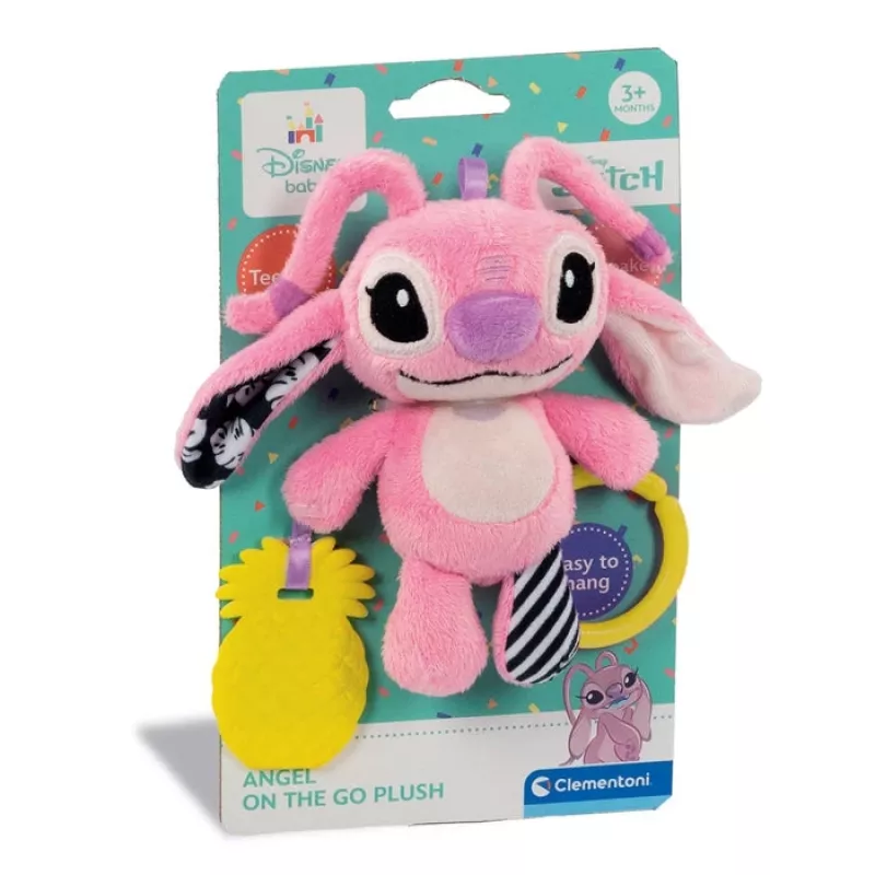 Clementoni Disney Baby Angel Soft Rassel brinquedo de pendurar para bebé