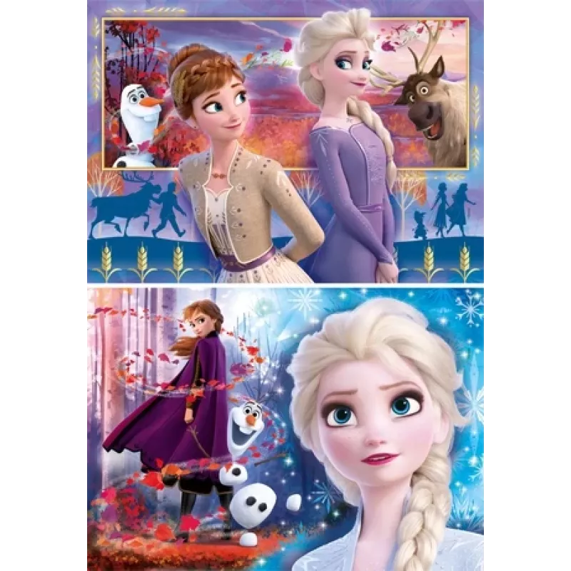 Clementoni Frozen 2 puzzle 60 unid. televisão/filmes