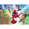 Clementoni Puzzle 2x60 peças, Spidey e os Seus Incríveis Amigos (21625)