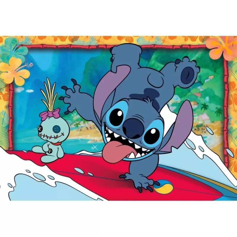 Clementoni Supercolor Puzzle 2x20 peças, Disney Stitch (24809)
