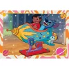 Clementoni Supercolor Puzzle 2x60 peças, Stitch (24822)