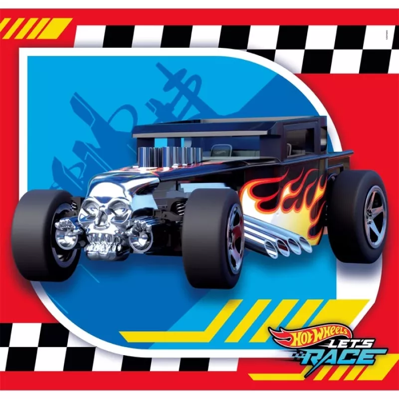 Clementoni Puzzle 3x48 peças, Hot Wheels (25313)