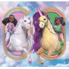Clementoni 3x48 peças puzzles Unicorn Academy, 5 anos Clementoni 3x48 peças puzzles Unicorn Academy. Idade mínima recomendada: 5 anos