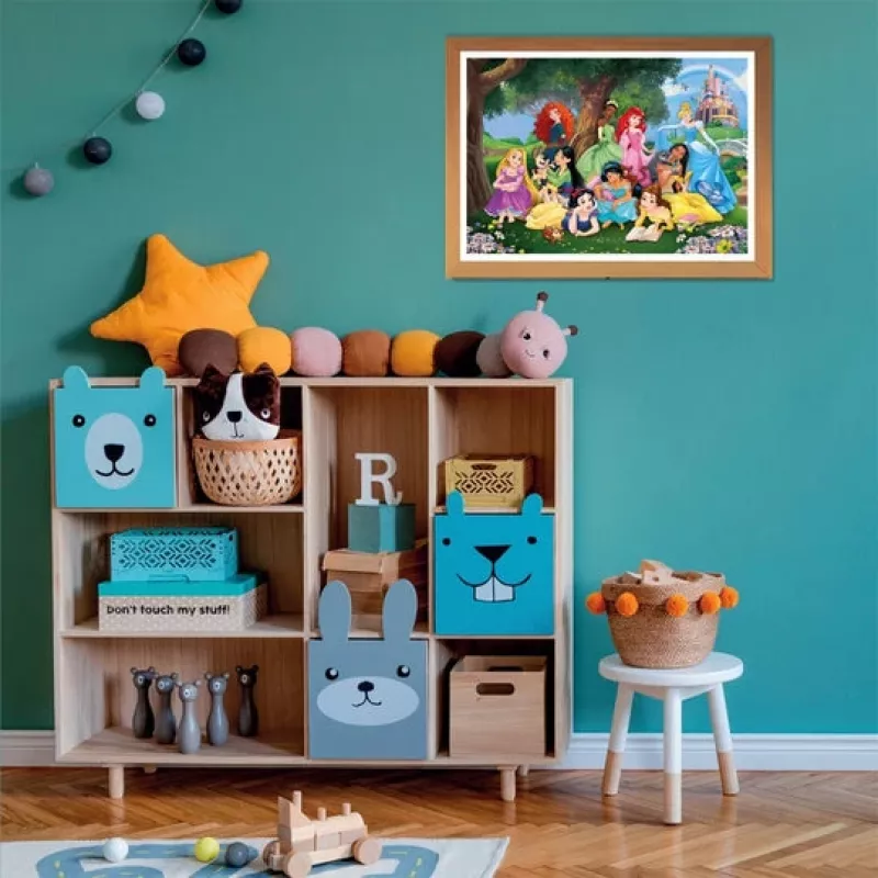 Clementoni Supercolor Disney Princess puzzle 104 unid. cartoons