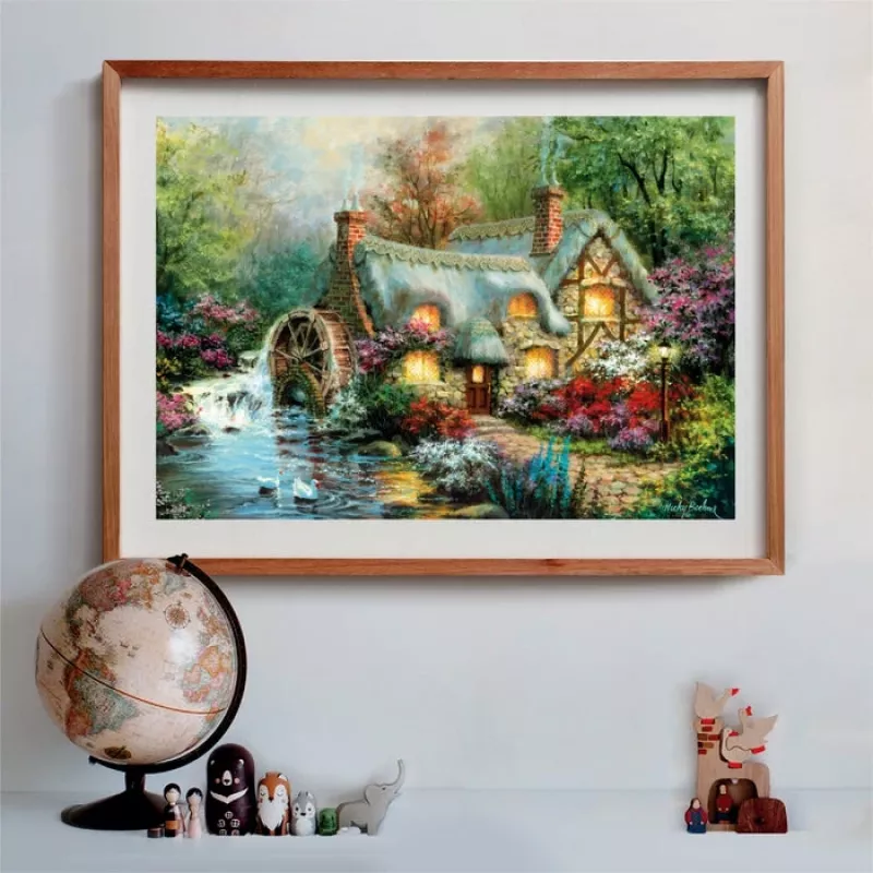 Clementoni High Quality Collection Country Retreat Puzzle 1500 peças Arte