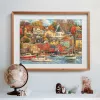 Clementoni High Quality Collection Good Times Harbor Puzzle 1500 peças Arte