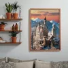 Clementoni High Quality Collection Neuschwanstein Puzzle 1500 peças Paisagem