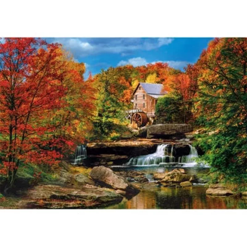 Clementoni Glade Creek Grist Mill Puzzle 2000 peças Fauna