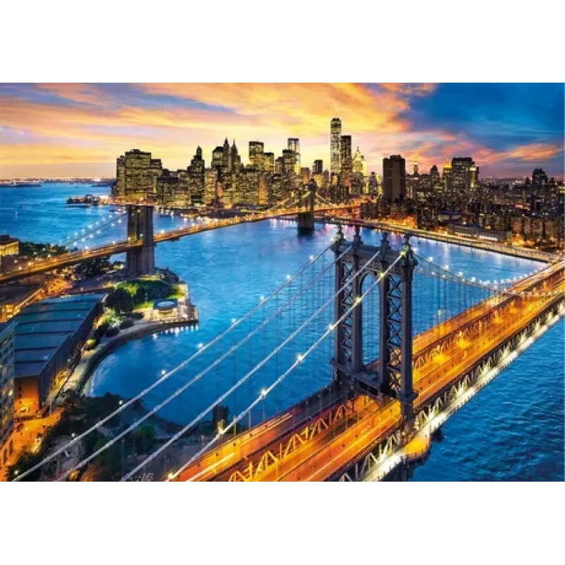 Clementoni New York, 3000 peças, Cidade, 14 anos