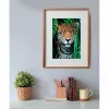 Clementoni High Quality Collection Jaguar na selva Puzzle 500 peças Animais