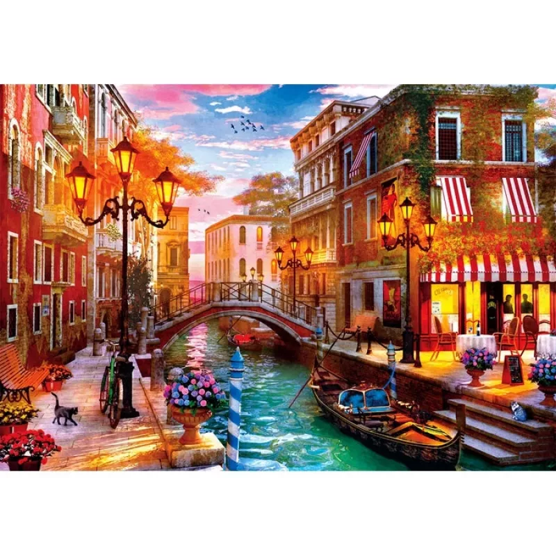 Clementoni High Quality Collection 35586 Puzzle 500 peças Cidade