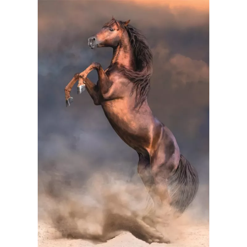 Clementoni 500 peças CB HQC Wild Red Stallion