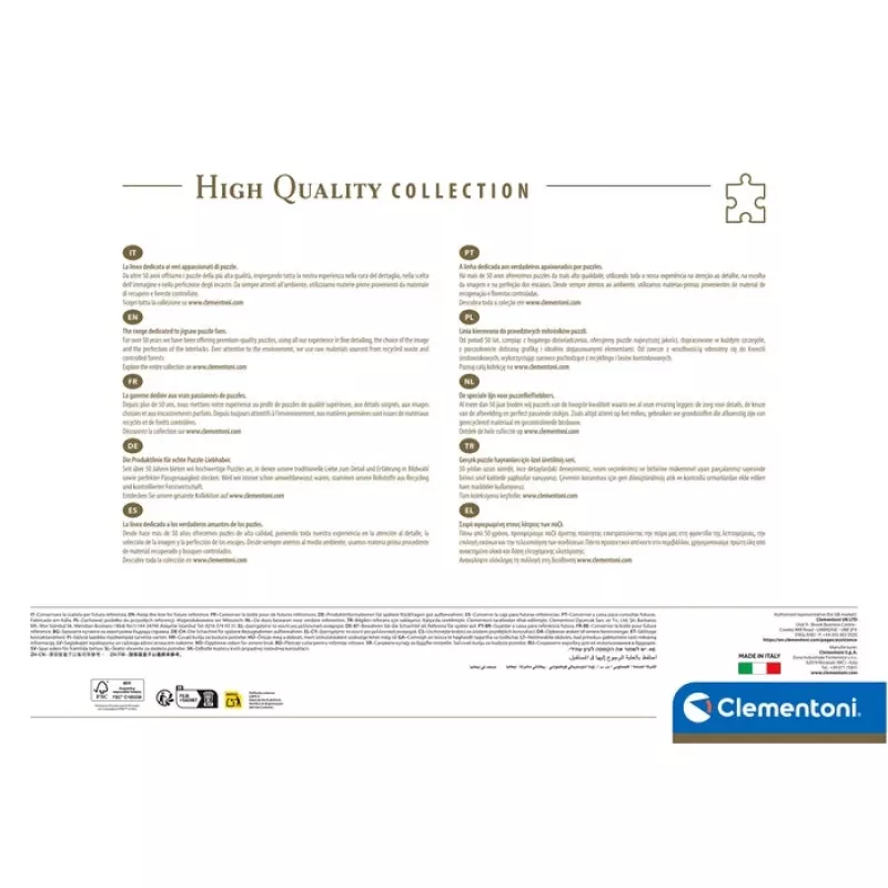 Clementoni High Quality Collection 36534 Puzzle 6000 peças Cidade