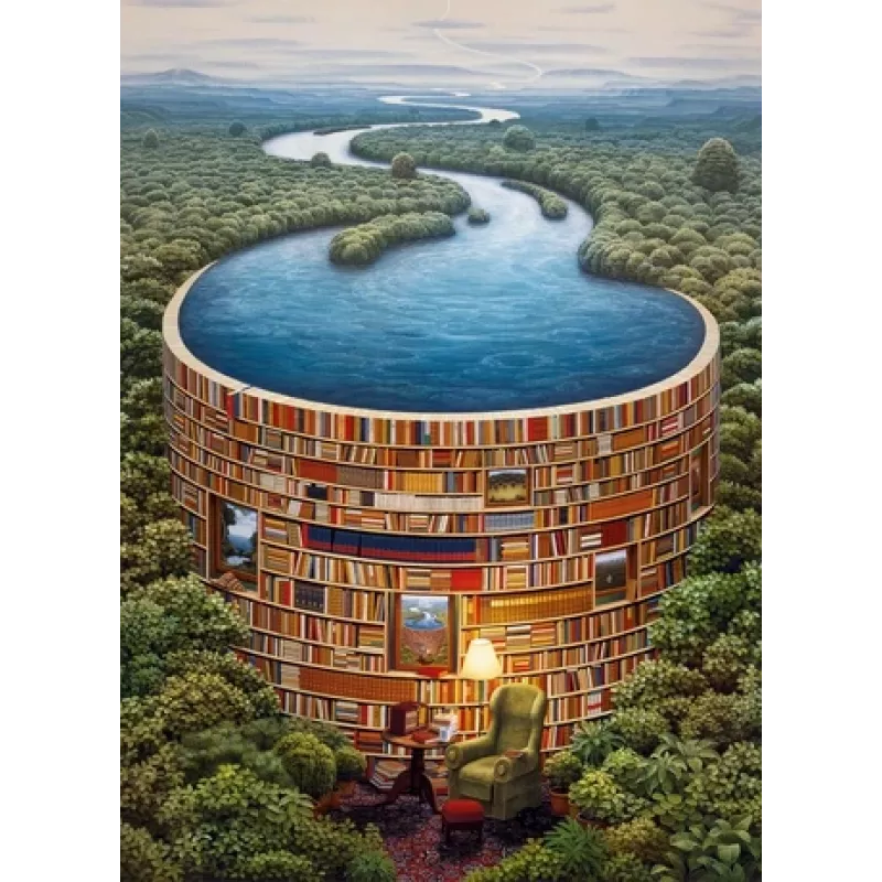 Clementoni Bibliodame Puzzle 1000 unid. Arte