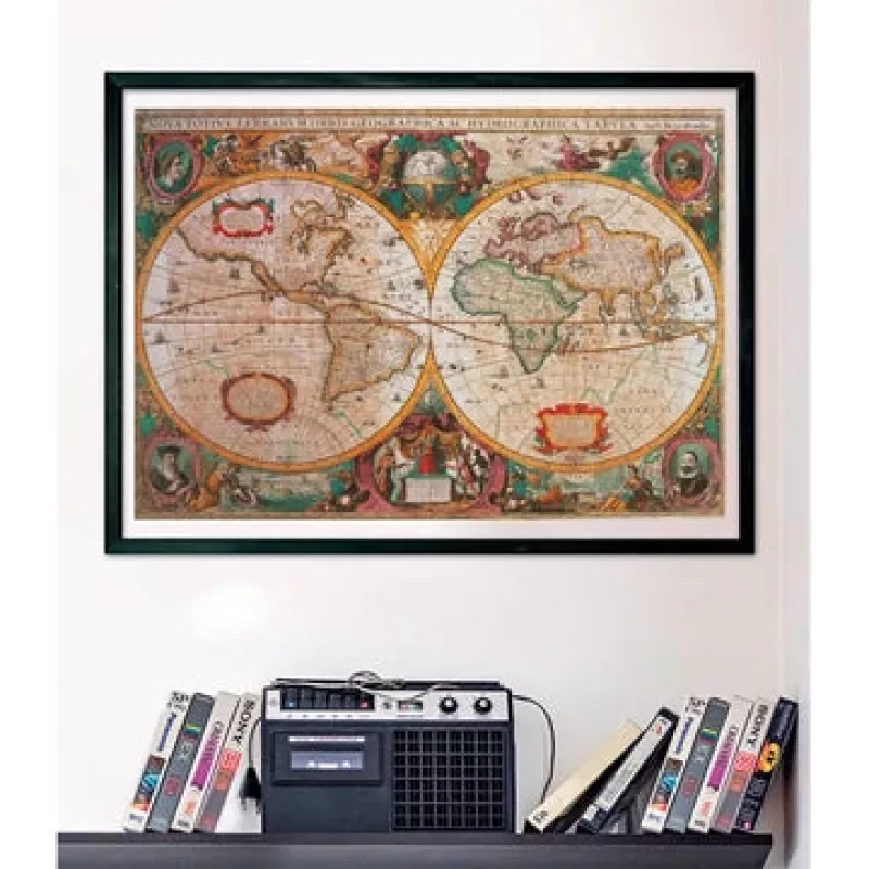 Clementoni Alte Karte Puzzle 1000 unid. Mapas