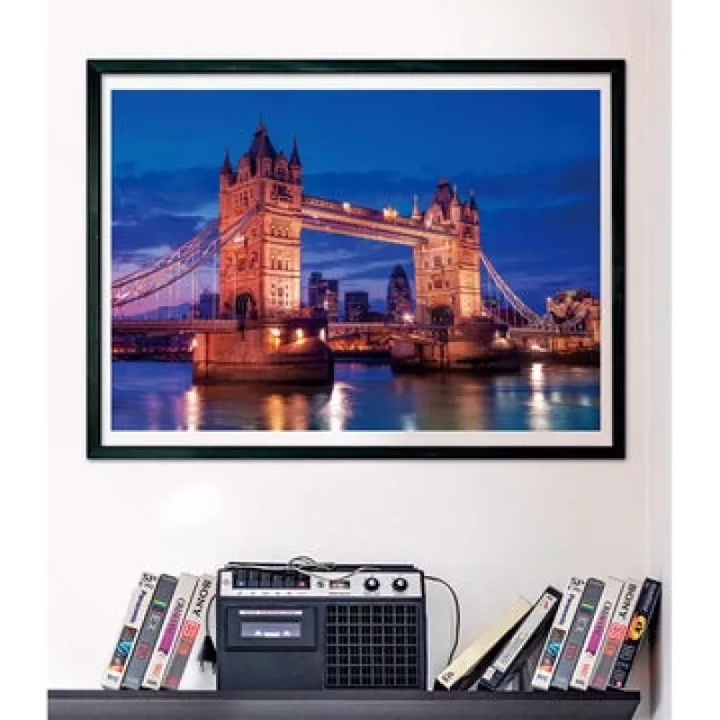 Clementoni Tower Bridge à Noite Puzzle 1000 unid. Edifícios