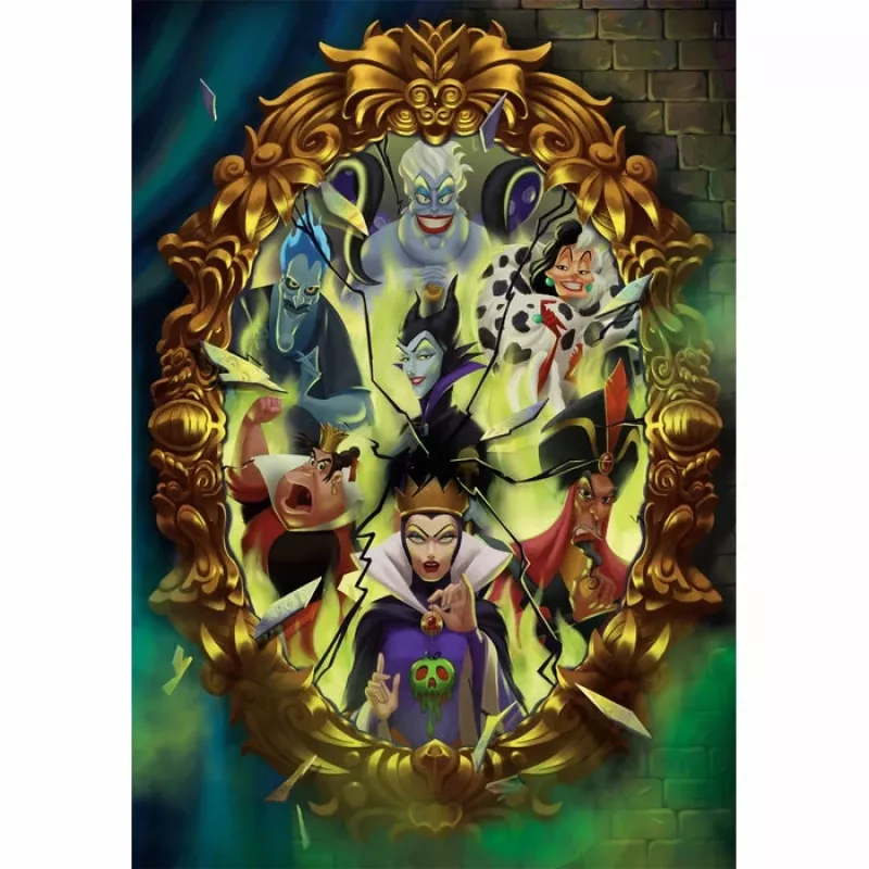 Clementoni Disney Villains Puzzle 1000 unid. Cartoons