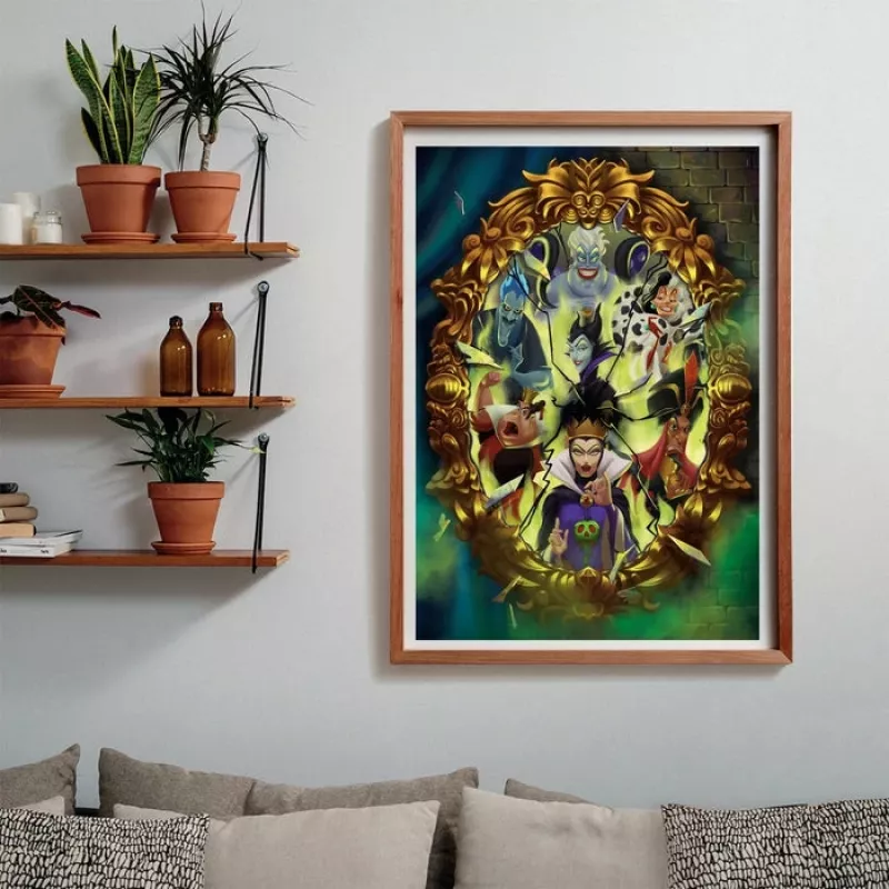 Clementoni Disney Villains Puzzle 1000 unid. Cartoons