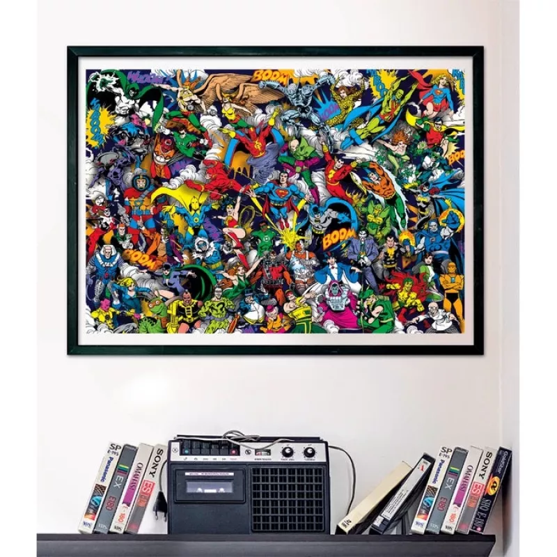 Clementoni DC Comics Impossible Puzzle 1000 unid.