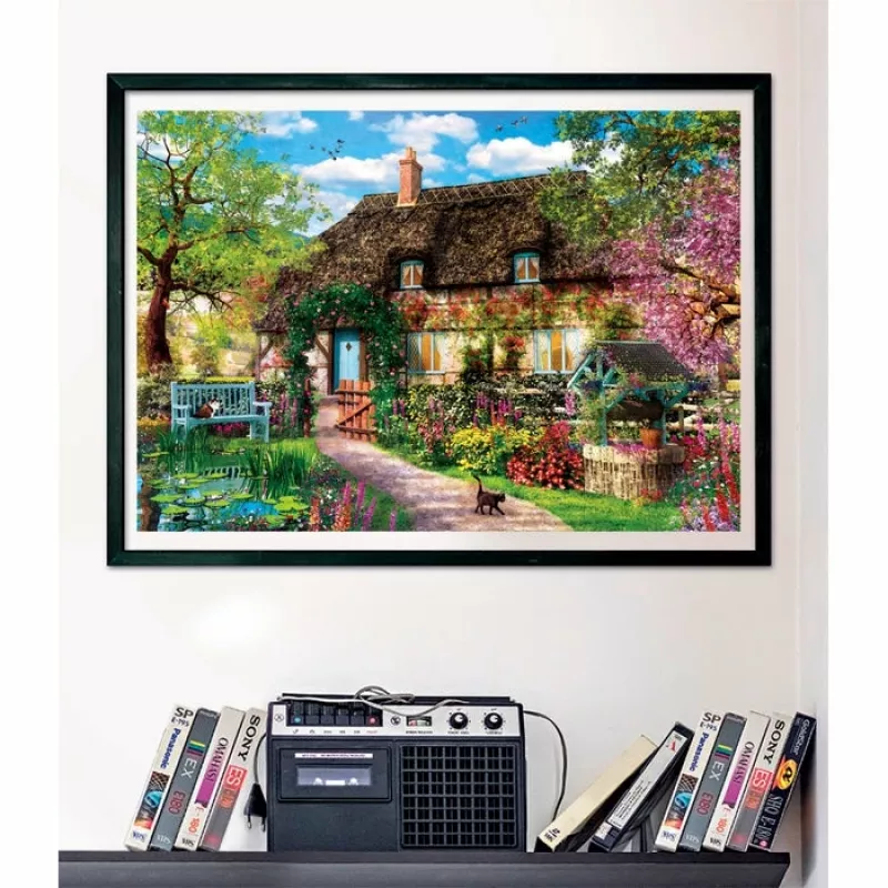 Clementoni High Quality Collection The Old Cottage Puzzle 1000 unid. Arte