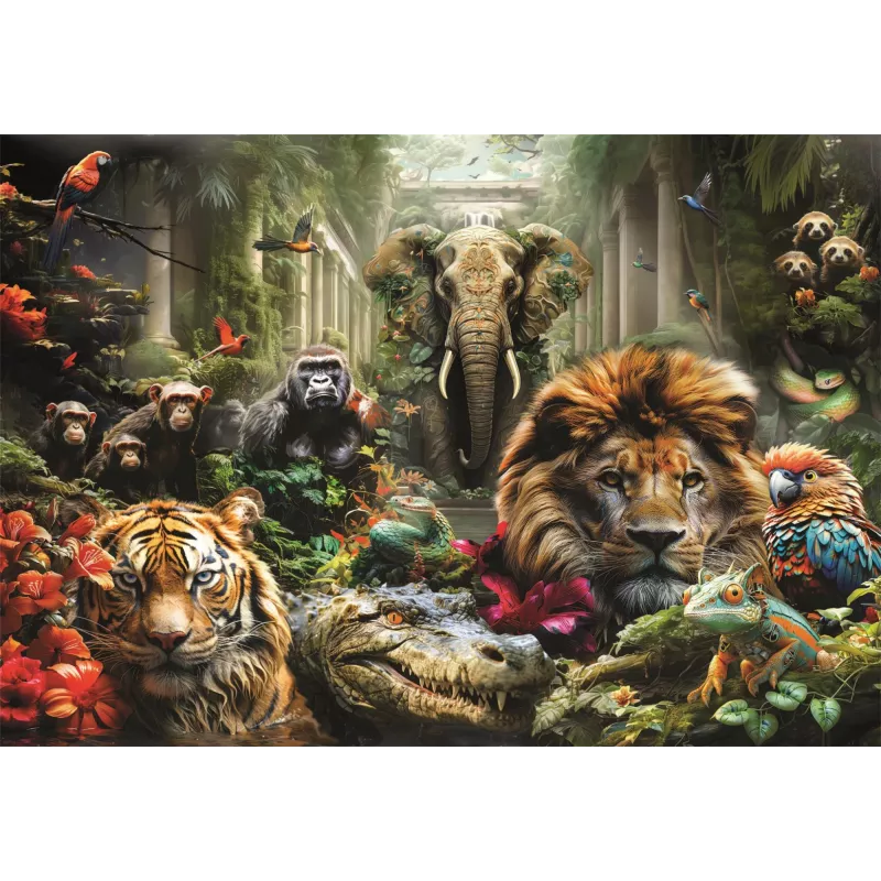 Clementoni 1000 peças CB Mystic Jungle