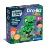 Clementoni Science & Play Dino Bot T-Rex Junior, robô dinossauro, 5 anos
