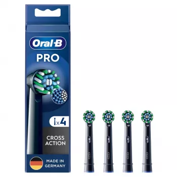 Oral-B CrossAction 4 unid. preto