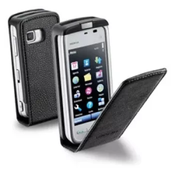 Cellularline FLAP ESSENTIAL capa de telemóvel tipo flip preto