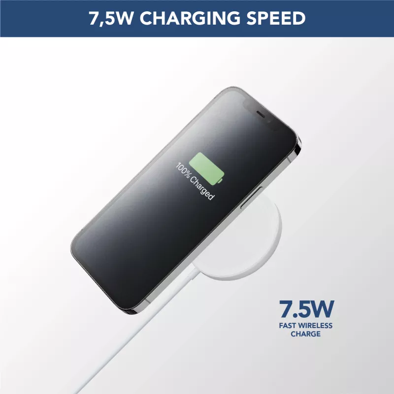 Cellularline Mag – carregador sem fios, estação de carregamento sem fios para sistema MagSafe