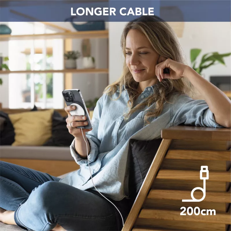 Cellularline Mag – carregador sem fios, estação de carregamento sem fios para sistema MagSafe