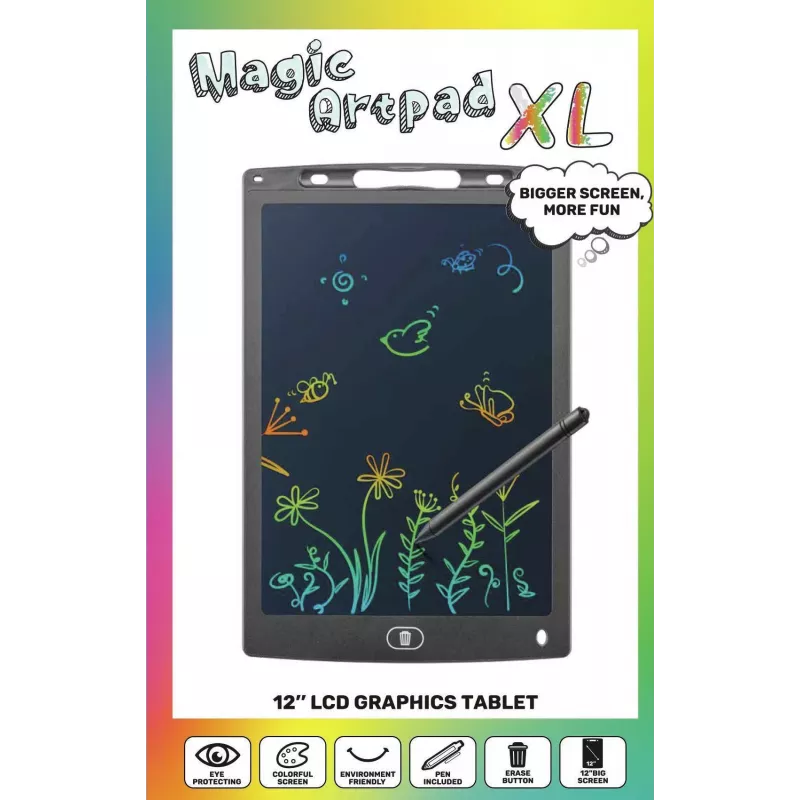Tech Pop tablet gráfico preto