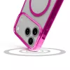 Cellularline Iconic Mag - iPhone 17 Pro capa transparente com rebordos coloridos, compatível com o ecossistema MagSafe