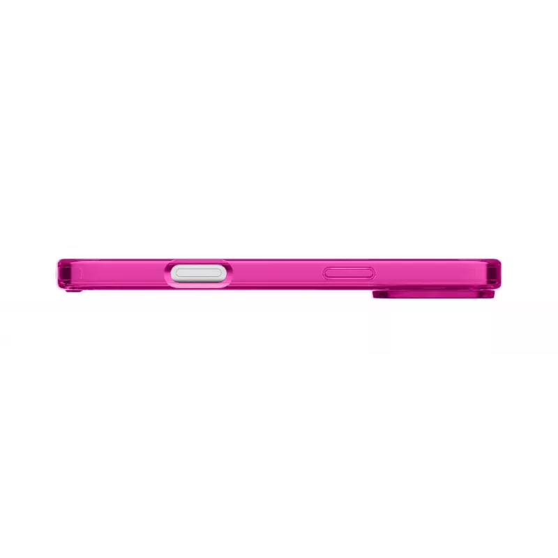 Cellularline Iconic Mag - iPhone 17 Pro capa transparente com rebordos coloridos, compatível com o ecossistema MagSafe