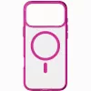 Cellularline Iconic Mag - iPhone 17 Pro capa transparente com rebordos coloridos, compatível com o ecossistema MagSafe