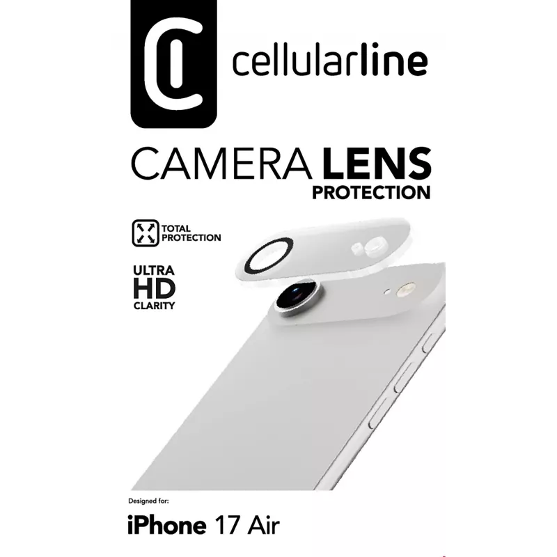 Cellularline objetiva de câmara - iPhone Air proteção para a câmara
