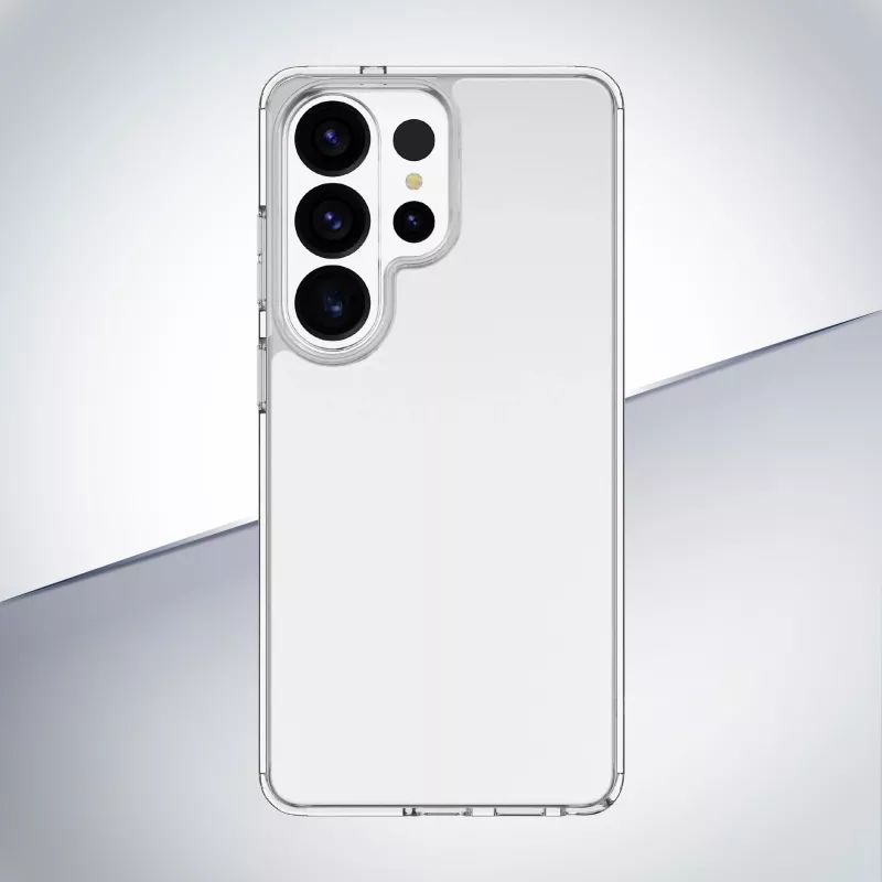Cellularline Clear Protect - Galaxy S26 Ultra capa rígida com rebordos de borracha