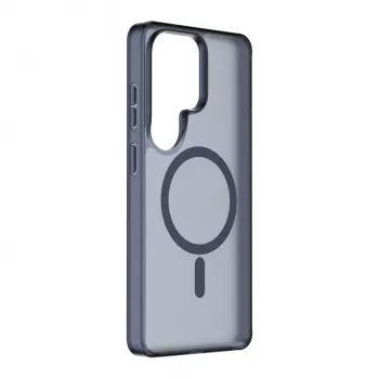 Cellularline FROSTY MAG - Galaxy S26 Ultra capa semitransparente com superfície mate e rebordos coloridos, compatível com o ecossistema Qi2 e acessórios magnéticos para Samsung.