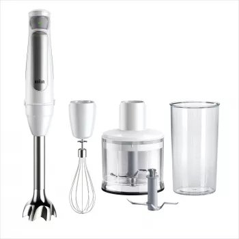 Braun MultiQuick 7 MQ7035IWH 0,6 L varinha mágica 1000 W aço inoxidável, branco