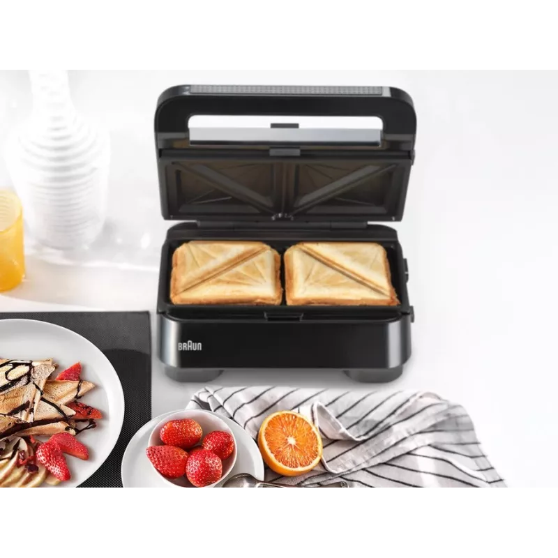 Braun Snack Maker 5 SM5000 máquina de sandes 800 W preto