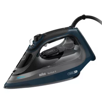 Braun TexStyle 9 0127409002 ferro de engomar ferro de engomar a vapor base EloxalPlus 3200 W azul-escuro